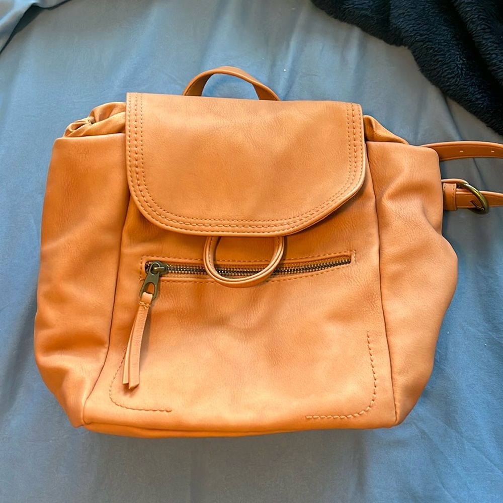 Leather Backpack purse